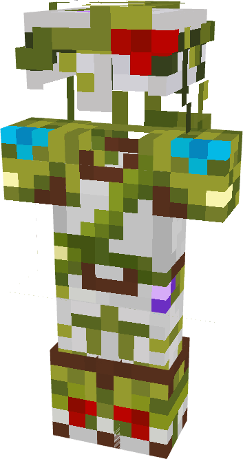 Armadura De Flor detallada